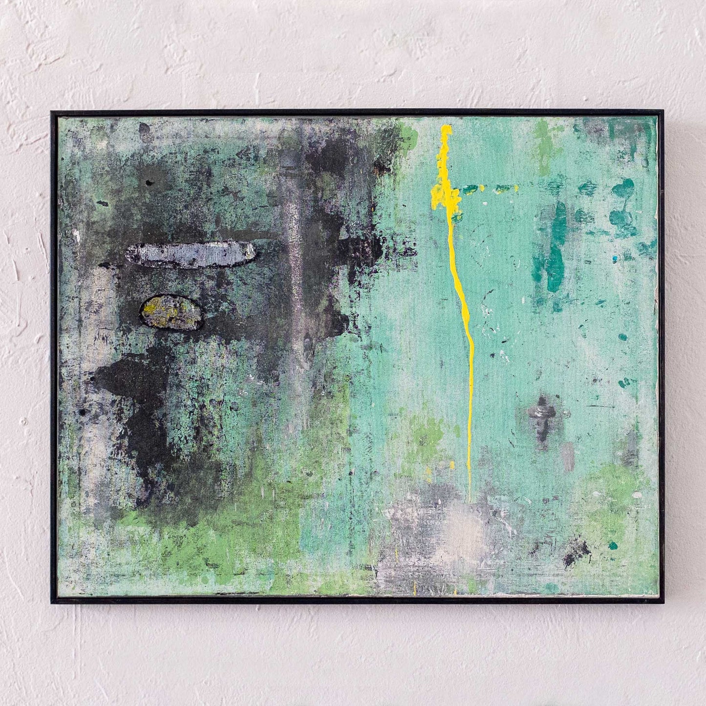 Modern Art: “Elements” Nick Koziol 31”x24” Framed Canvas 1 of 1