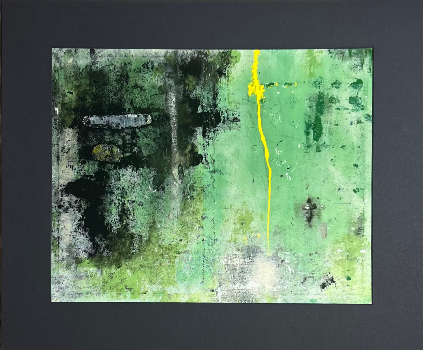 Modern Art PRINT: "Elements" Nick Koziol 17"x14.25" Matted Print